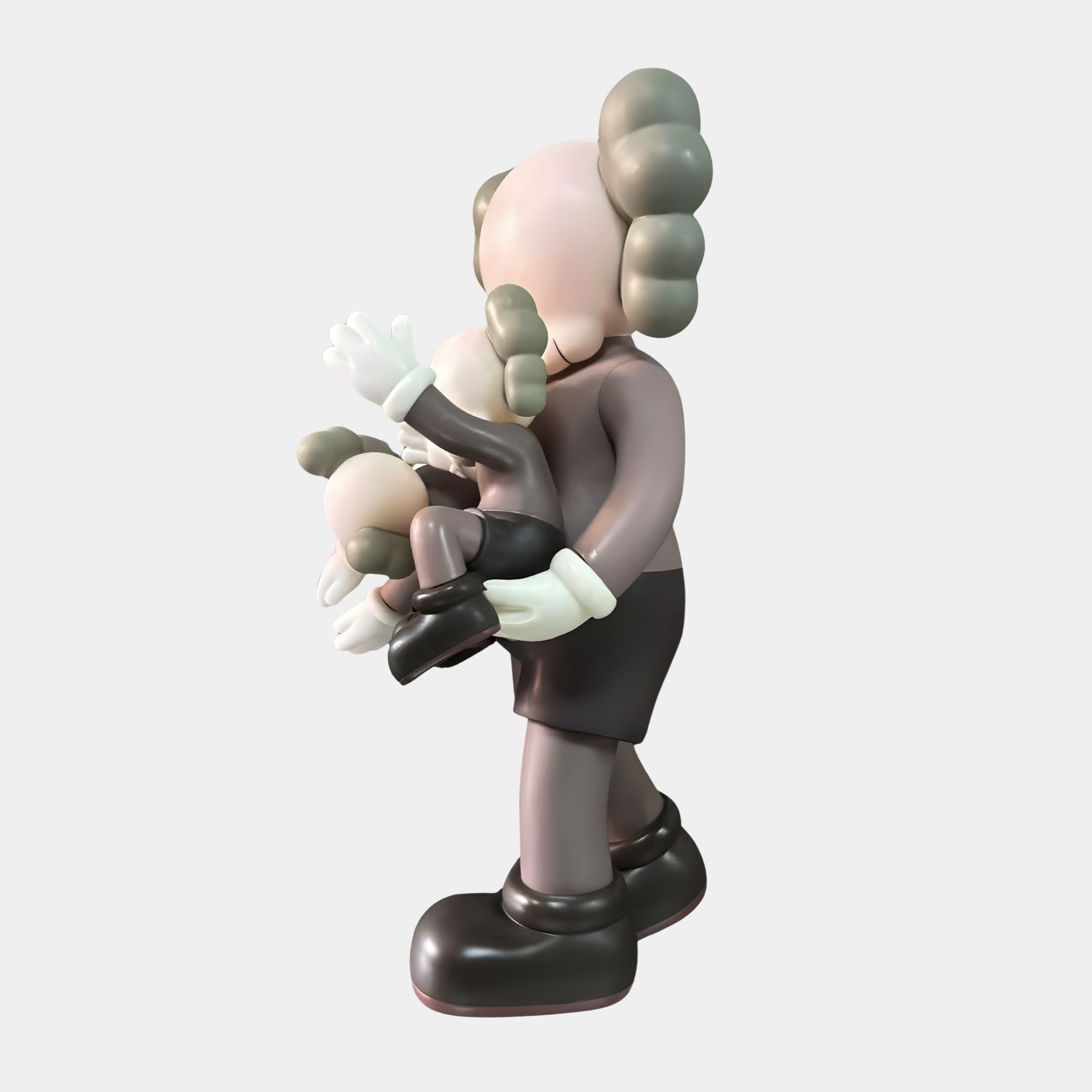 Hazelnut Brown Iconify Family Sculpture - 180cm