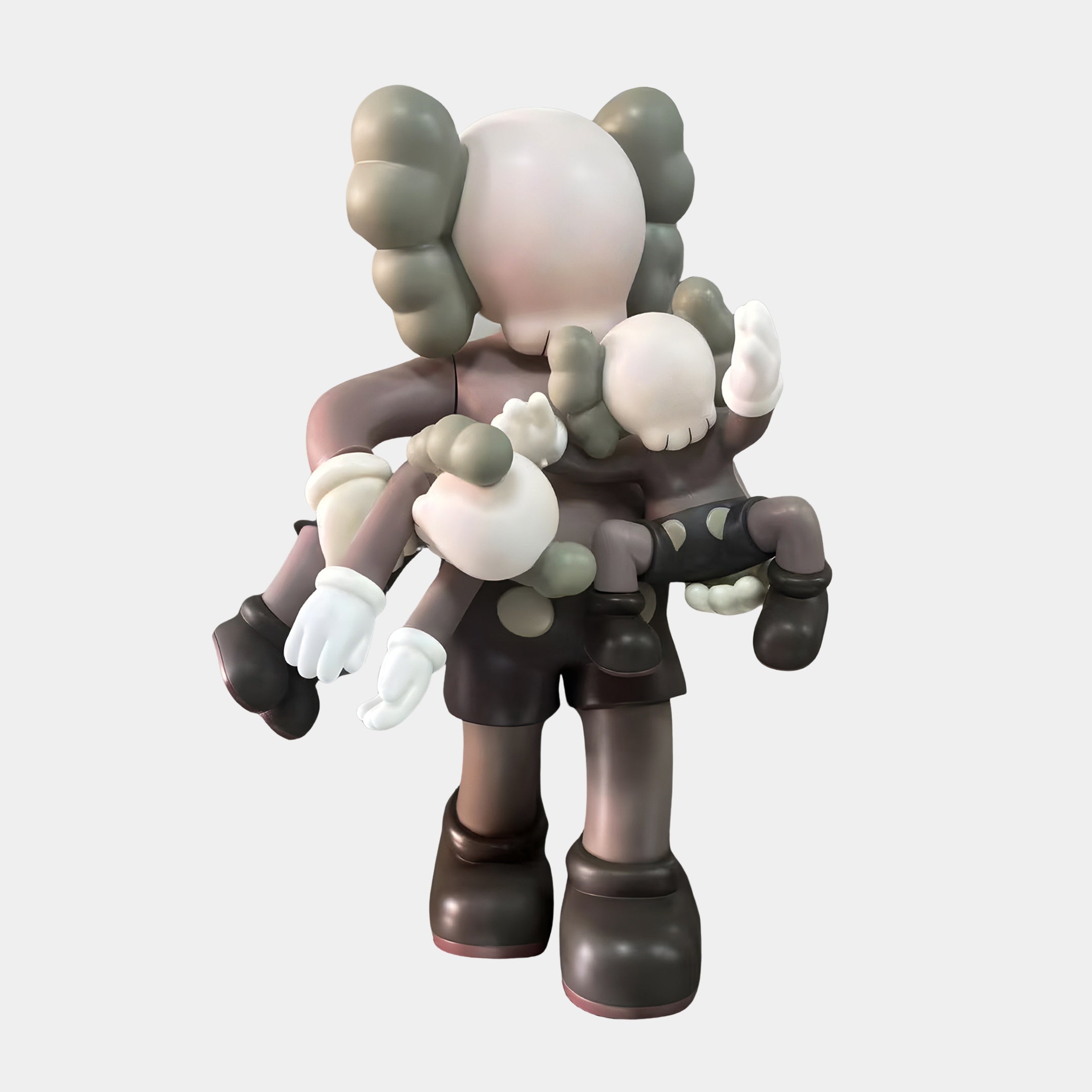 Hazelnut Brown Iconify Family Sculpture - 180cm
