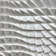 Elorium White Weave Hand-Painted Wood Relief 3D Wall Art