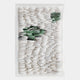 Monovista Frost White & Emerald Green Acrylic Box 3D Paper Wall Art