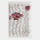 Monovista Frost White & Burgundy Red Acrylic Box 3D Paper Wall Art