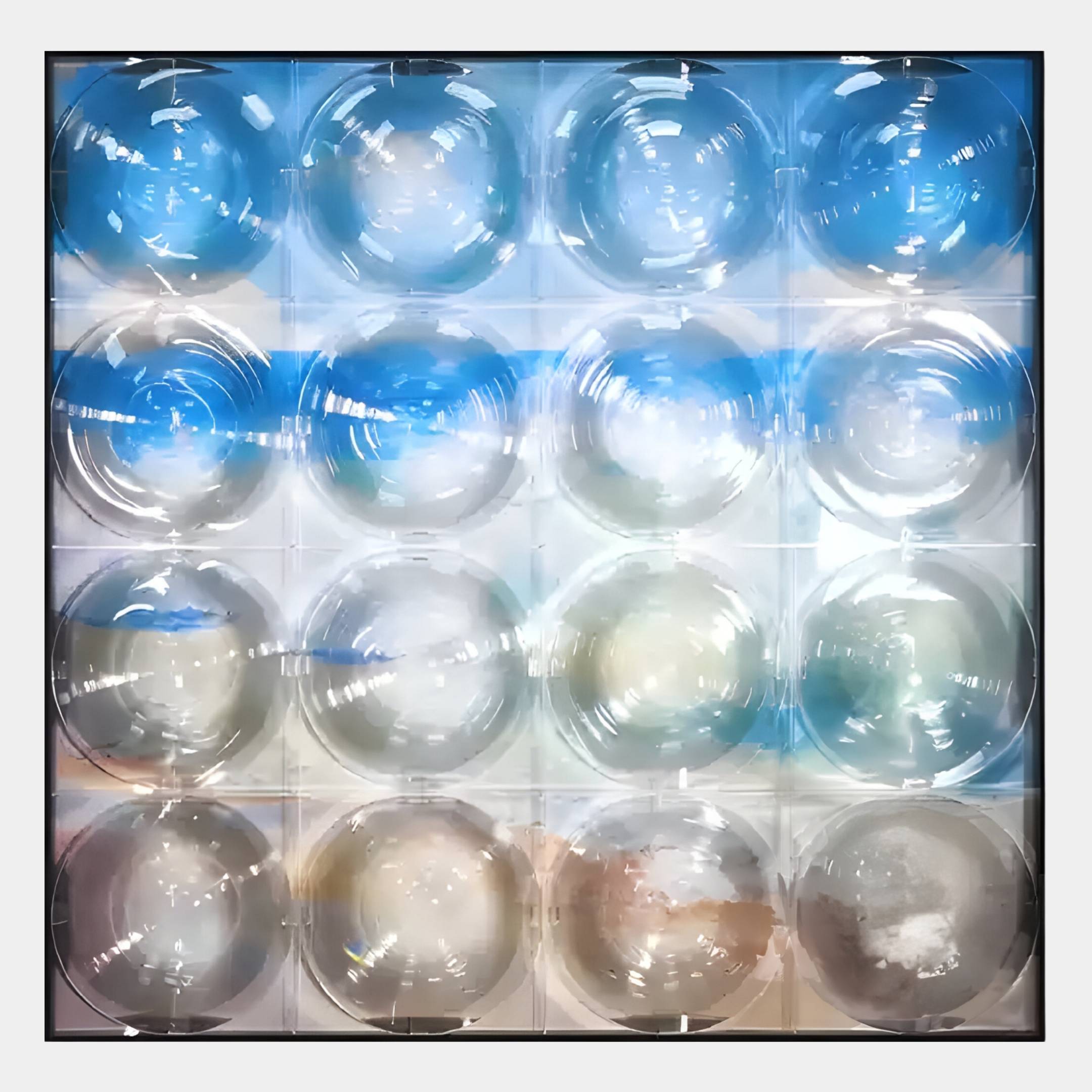 Seavista Cloudline Blue Horizon Acrylic Dome 3D Wall Art