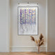 Haliora Cascade Shard Column Acrylic Framed 3D Wall Art