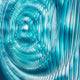 Cirvara Teal Concentric Ripple Acrylic 3D Wall Art