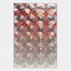 Lucentra Rose Gradient Grid Acrylic 3D Wall Art