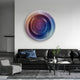 Vortara Twilight Spiral Gradient Acrylic 3D Wall Art