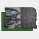 Strialux Mono Illusion Green Leather & Acrylic 3D Wall Art