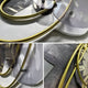 Aerava Monochrome & Gold Sculptural Acrylic 3D Wall Art