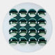 Orbivue Green Mirror Dome Acrylic 3D Wall Art