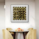 Refractura Gold Mirror Disc Acrylic 3D Wall Art