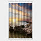Flutara Coastal Dawn Folded Acrylic 3D Wall Art