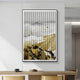 Flutara Golden Summit Folded Acrylic 3D Wall Art