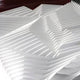 Vistara III Crimson & White Crinkle Texture Acrylic 3D Wall Art