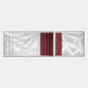 Vistara V Crimson & White Crinkle Texture Acrylic 3D Wall Art