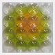 Dromara Lime Glow Fade Acrylic Square 3D Wall Art