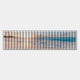 Foldscape Sunset Shoreline Acrylic 3D Wall Art