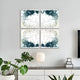 Volara Azure Flight Paper & Acrylic 3D Wall Art