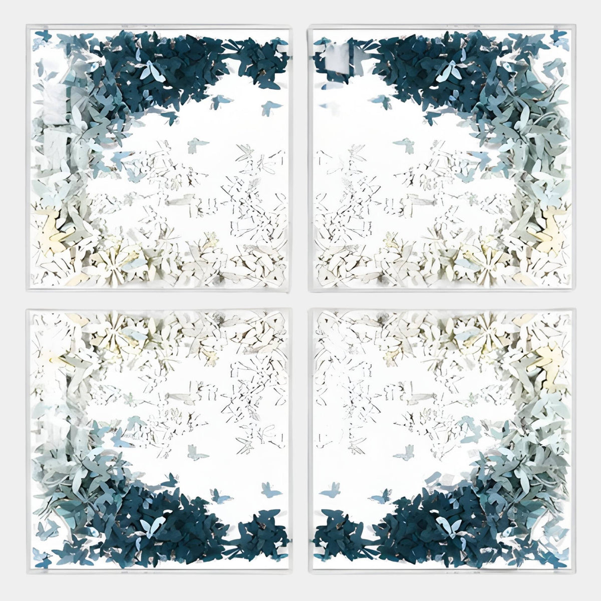 Volara Azure Flight Paper Acrylic 3D... | Giant Sculptures