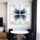 Volara Indigo Bloom Paper & Acrylic 3D Wall Art