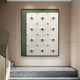 Stellure Sage Green & White Folded Acrylic 3D Wall Art