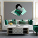 Orbigrad Green Overlay Geometric Acrylic 3D Wall Art