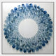 Maravue Blue Petal Cluster Acrylic 3D Wall Art