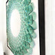 Maravue Green Petal Cluster Acrylic 3D Wall Art