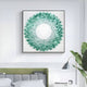 Maravue Green Petal Cluster Acrylic 3D Wall Art