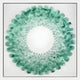 Maravue Green Petal Cluster Acrylic 3D Wall Art
