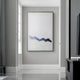 Tressala Indigo Wave Layered Acrylic 3D Wall Art
