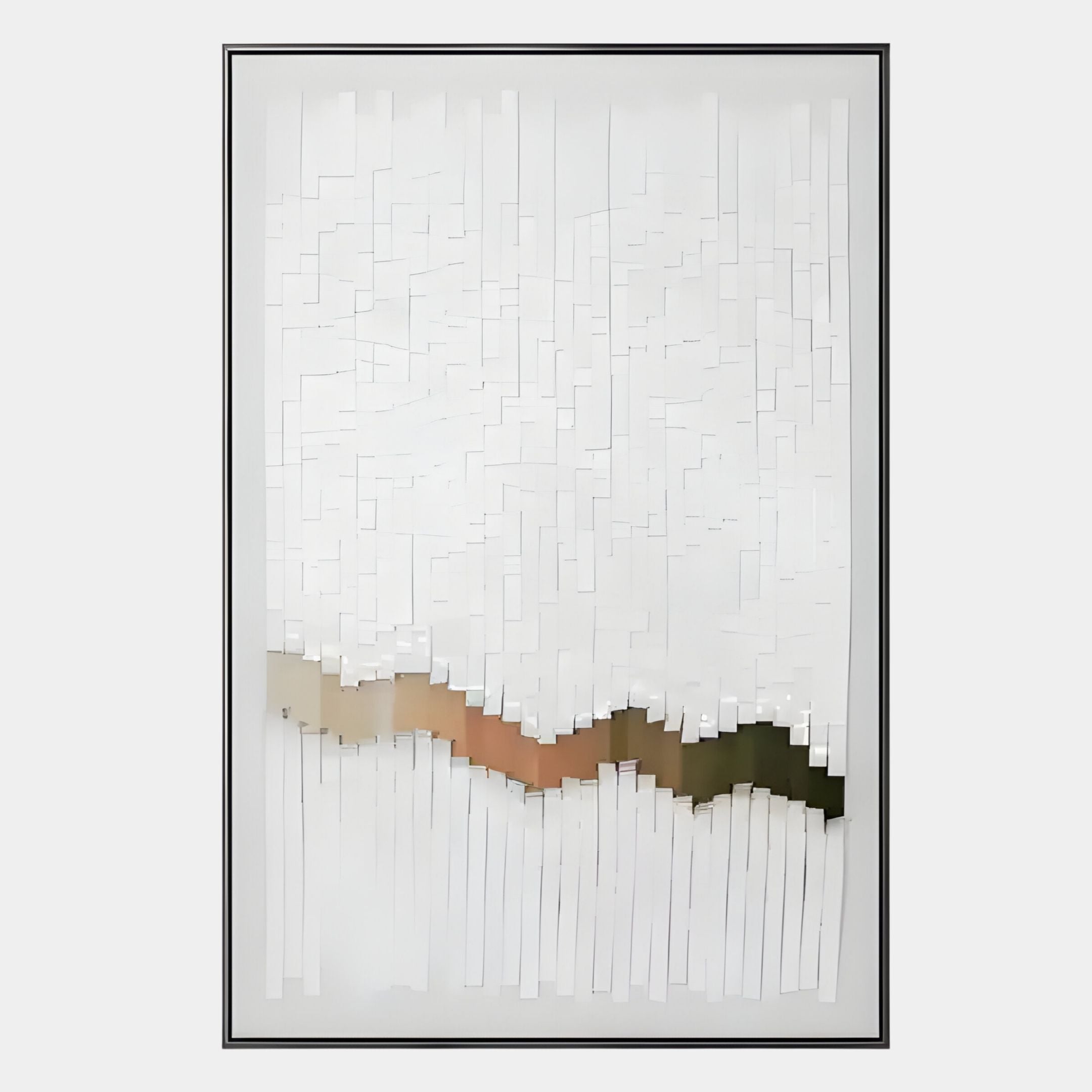 Tressala Bronze Crest Layered Acrylic 3D Wall Art