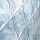 Clarique Blue & Citrus Vein Grid Acrylic 3D Wall Art
