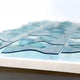 Clarique Aqua Vista Grid Acrylic 3D Wall Art