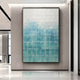 Clarique Aqua Vista Grid Acrylic 3D Wall Art