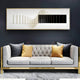 Oscavue I White & Black Ripple Acrylic 3D Wall Art