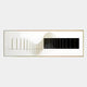 Oscavue I White & Black Ripple Acrylic 3D Wall Art
