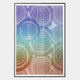 Cirvesta Prism Gradient Ripple Acrylic 3D Wall Art