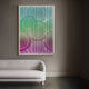 Cirvesta Green Gradient Ripple Acrylic 3D Wall Art