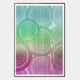 Cirvesta Green Gradient Ripple Acrylic 3D Wall Art