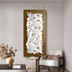 Stravira Copper II Sculptural White Metal 3D Wall Art