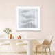 Linscend Silver Ripple Slatted Acrylic 3D Wall Art