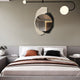 Ravira Ivory & Black Sculptural Acrylic Mirror 3D Wall Art