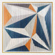 Valtrix Multicolour Geometric Stripe Acrylic 3D Wall Art