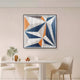 Valtrix Multicolour Geometric Stripe Acrylic 3D Wall Art
