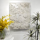 Tessara Ivory Layered Texture Felt 3D Wall Art