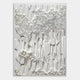 Tessara Ivory Layered Texture Felt 3D Wall Art