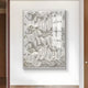 Tessara Ivory Ridge Contour Felt 3D Wall Art
