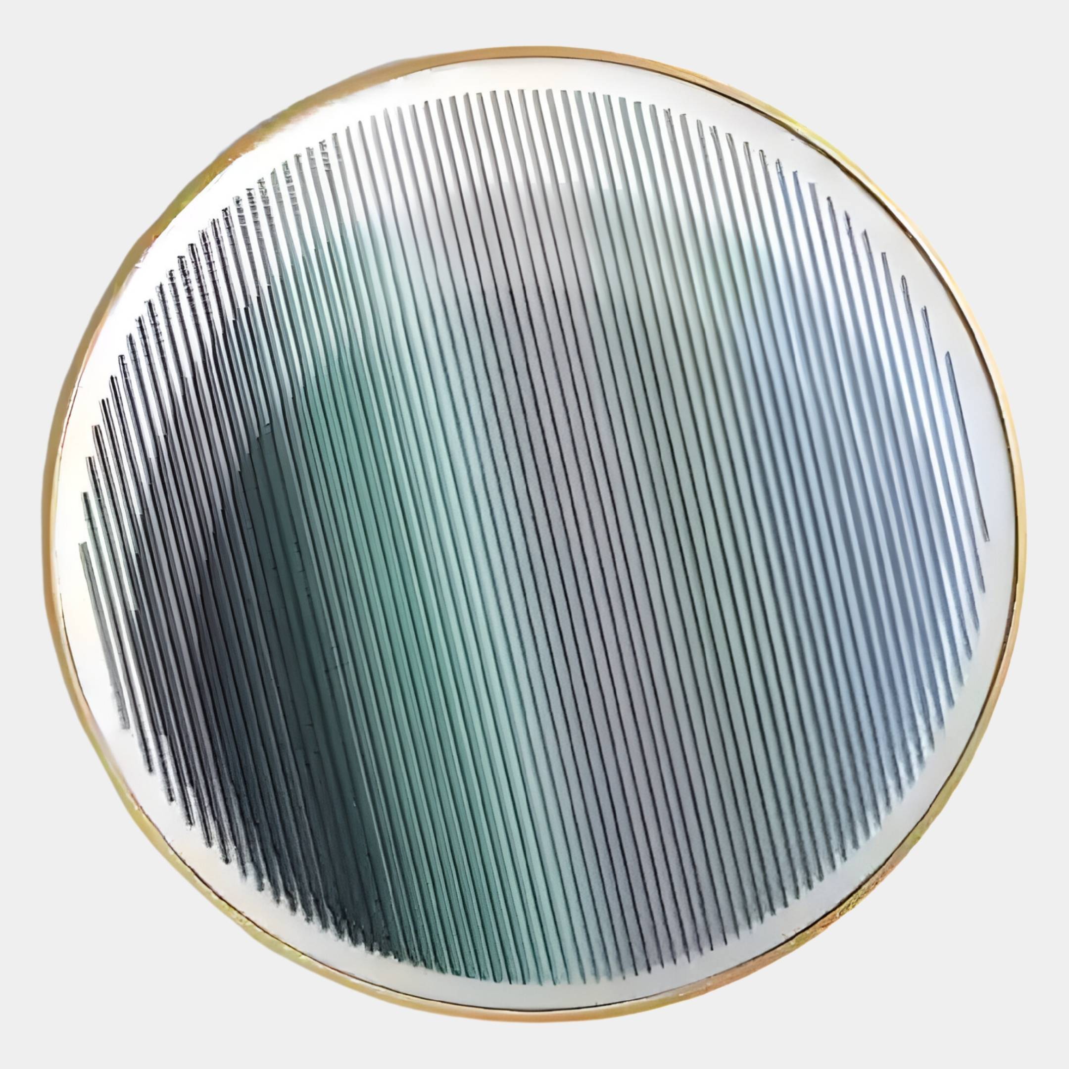 Orbiven Monochrome & Teal Gradient Acrylic 3D Wall Art