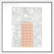 Terracube III Hand-Painted Framed Acrylic 3D Wall Art