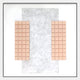 Terracube VIII Hand-Painted Framed Acrylic 3D Wall Art